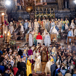 byzantinisches Pontifikalamt Stephansdom