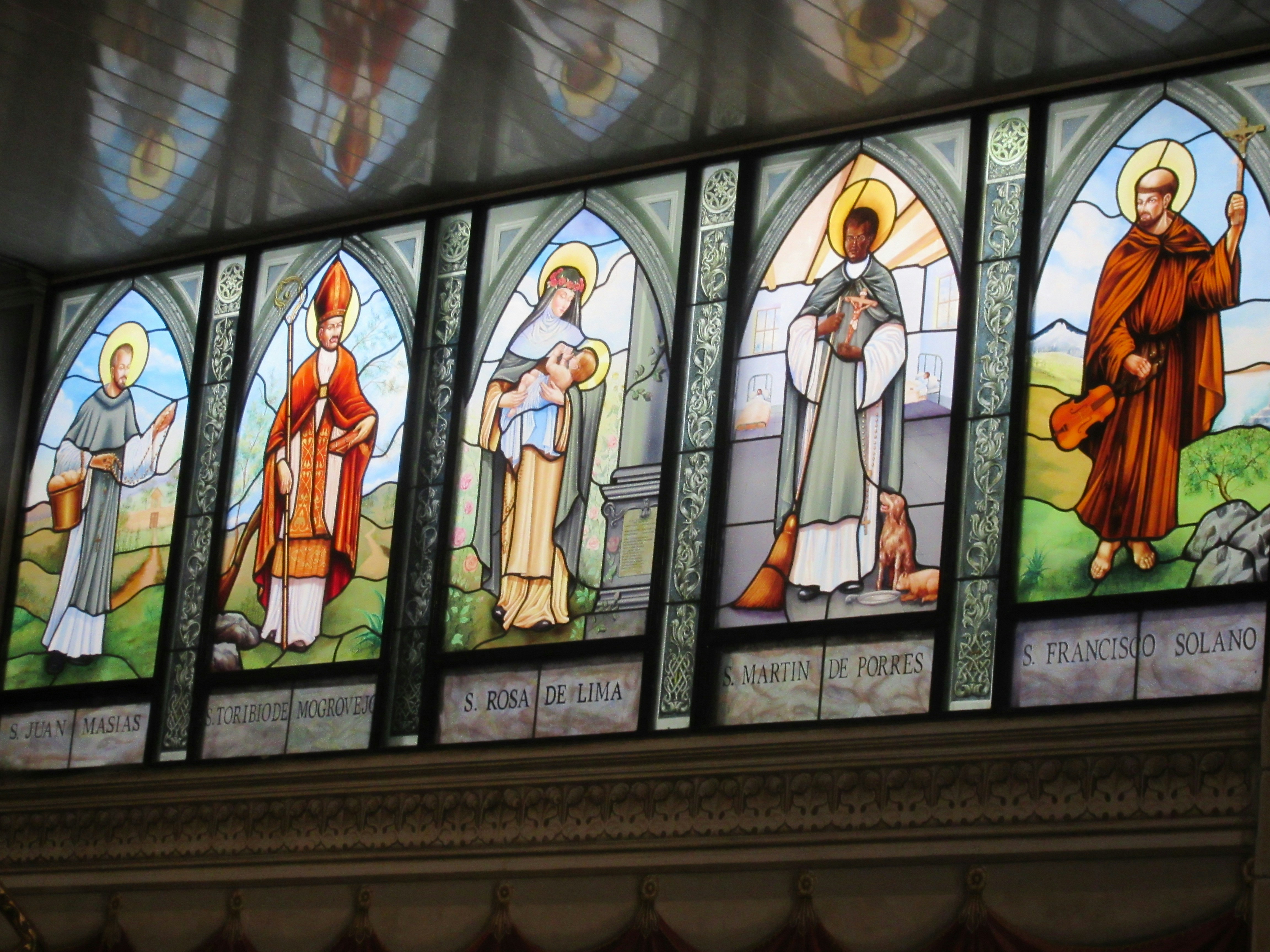 Kirchen Glasfenster Heilige & Selige